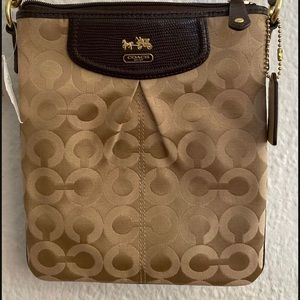 Coach Madison Op Art Swingpack Purse